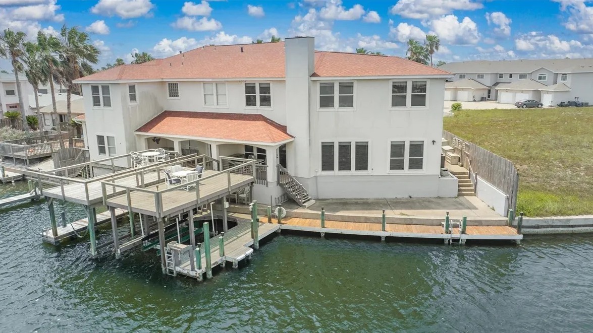 Ports O Call Water View Canal Townhome on North Padre Island